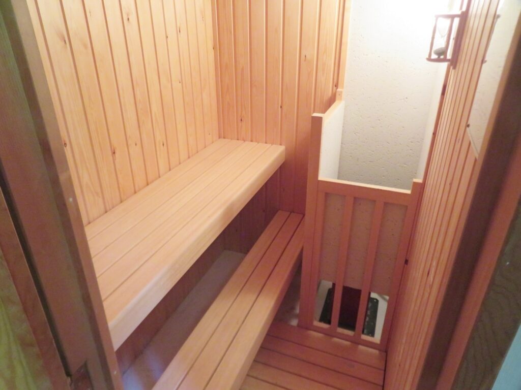 サウナです