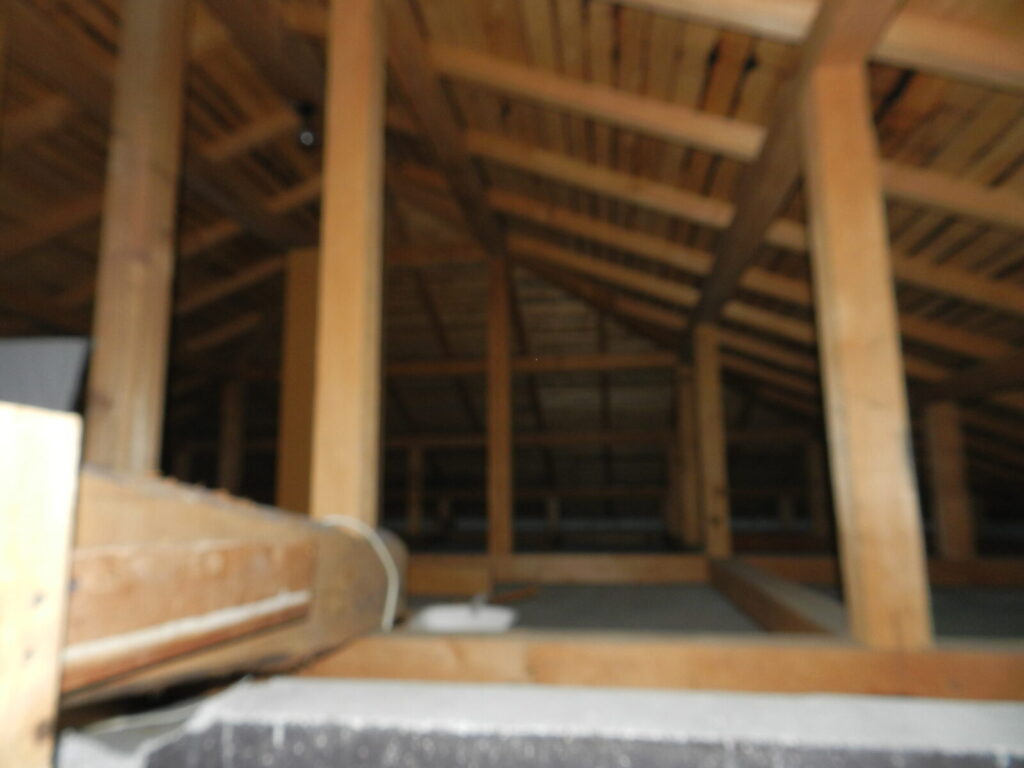 屋根裏収納庫