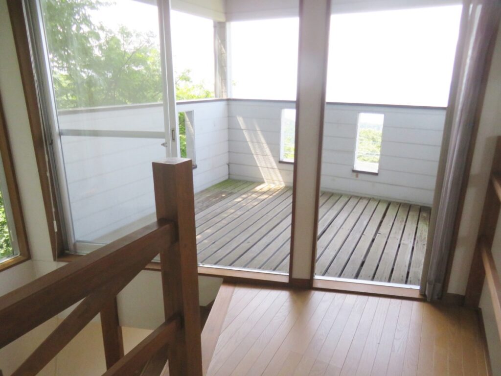 開けて