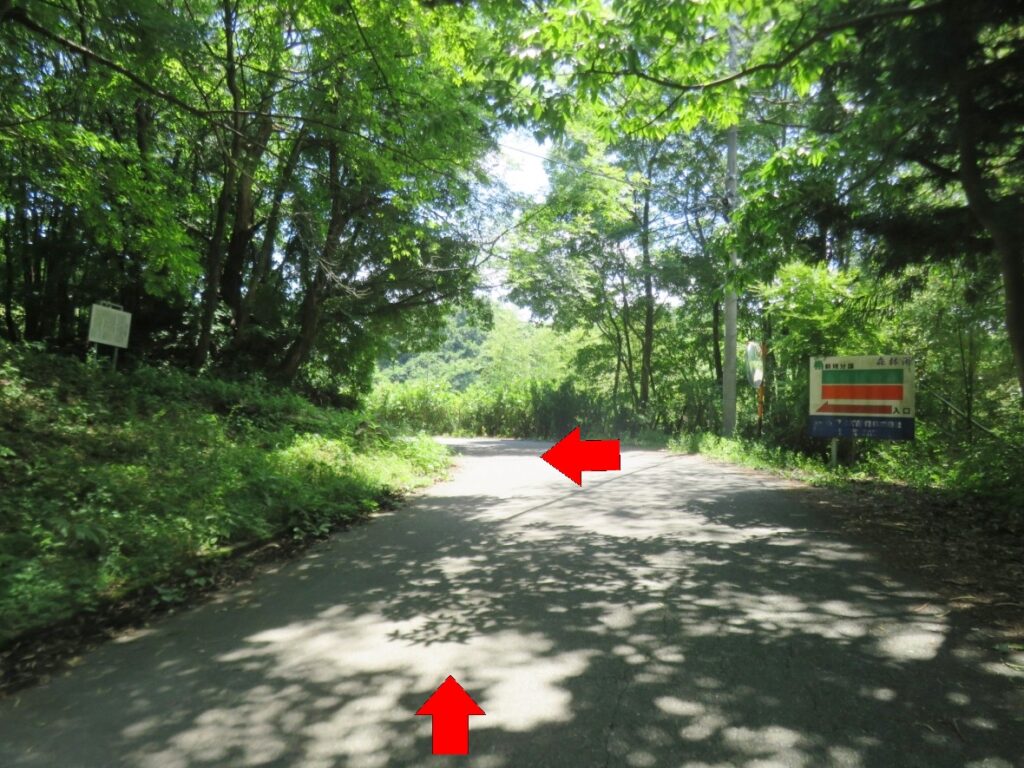 寄居町・長瀞町方面から上ってくるとここを