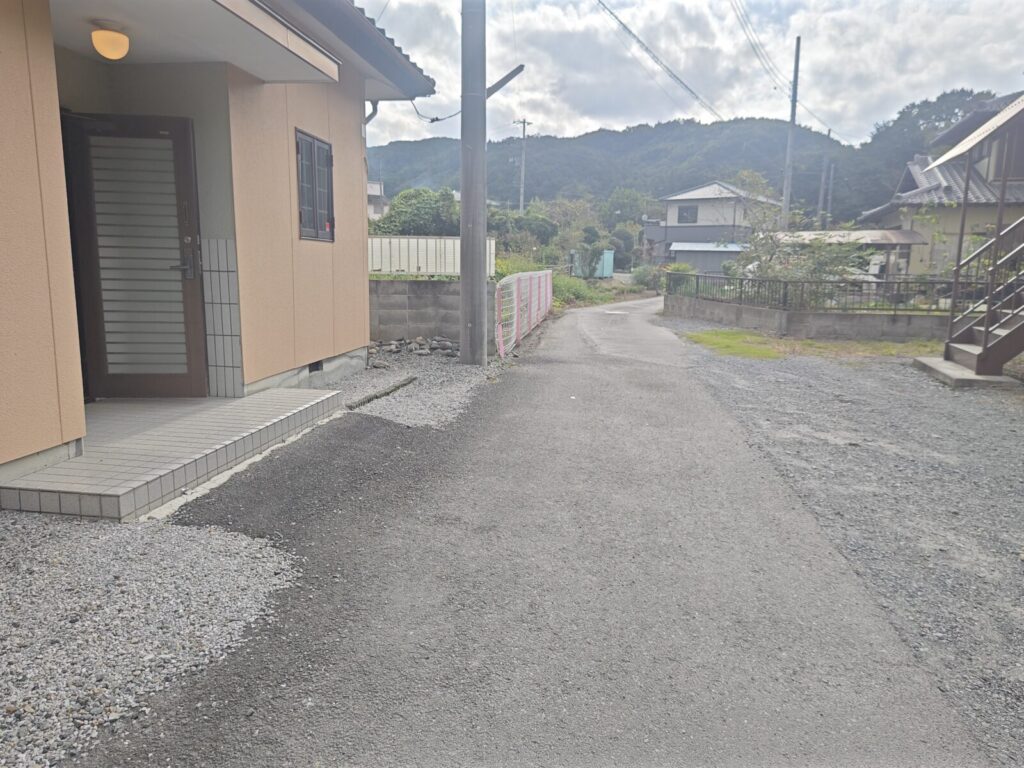 北側 接道状況