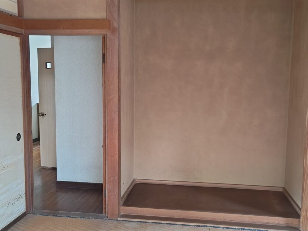 1階 和室7.5帖 床の間