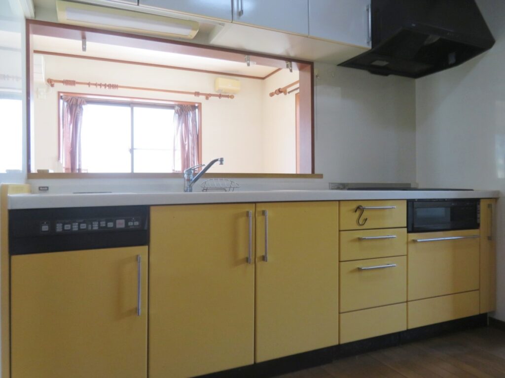 ビタミンカラーのキッチン