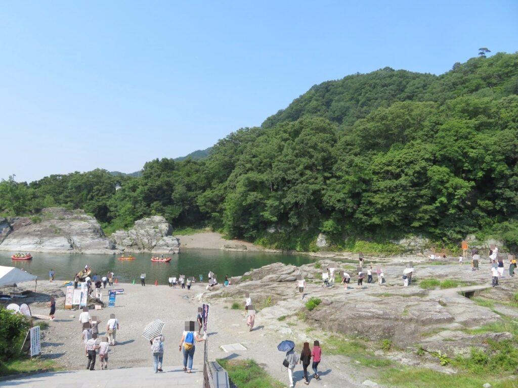 長瀞の岩畳