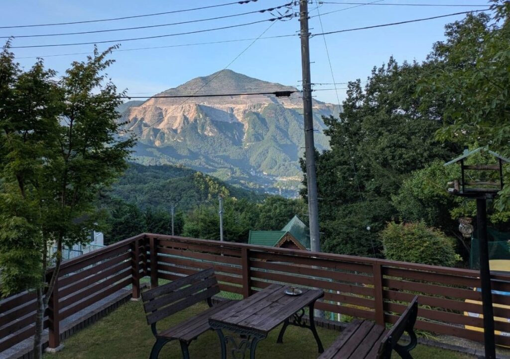 この、眺望の素敵なお家へは