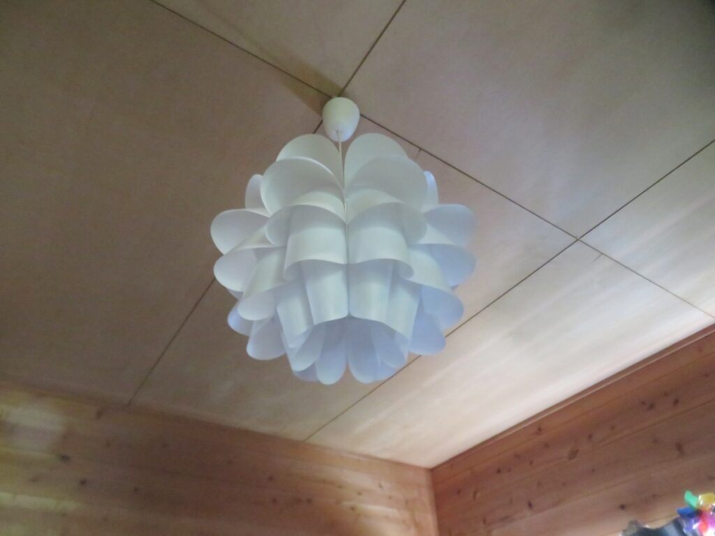天井はシナベニヤ?